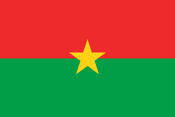 Drapeau Burkina Faso
