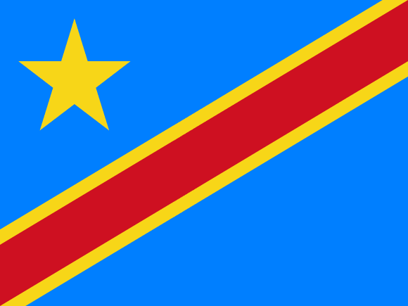 Drapeau République démocratique du Congo